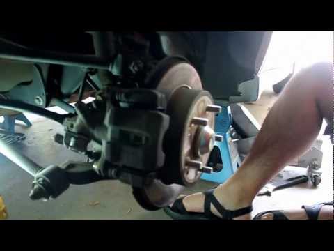 2002 honda accord brake pads replacement (fix repair remove replace)
