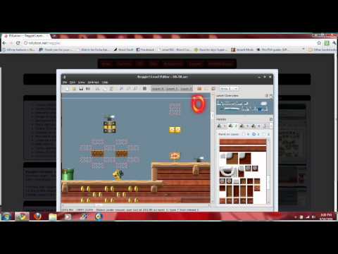 how to download super mario bros x level editor