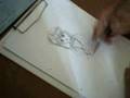 anime: Nyuu Elfen lied drawing - old man's child, Dragonfire