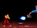 MUGEN Battles #39 - Ken (me) vs Spiderman