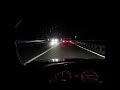 Audi S2 bei Nacht auf Bundesstraße Audi S2 bei Nacht auf Bundesstraße