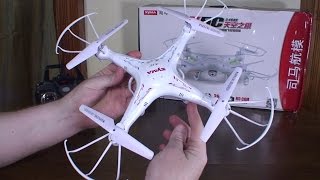 Syma - X5C Explorers - Review and Flight (Indoors 