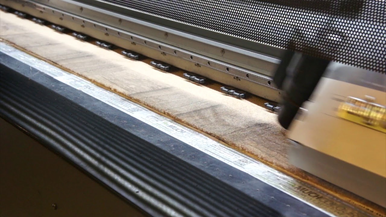 Moquette decoration wood effect