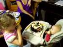 Jagger eats birthday cake 3