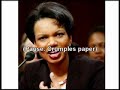 george bush & condoleeza rice
