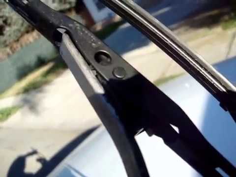 How to replace old wipers . Toyota Camry or Corolla