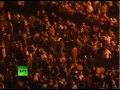 Fire & Tear Gas: Night video of Tahrir Square clashes in Cairo