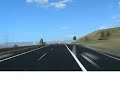 California Scenic Time Lapse Drive - US 395 Yosemite-Mammoth