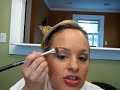 Basic eyeshadow application