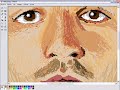 Speed Painting MS Paint:: David Villa [Valencia C.F.] By Tomy