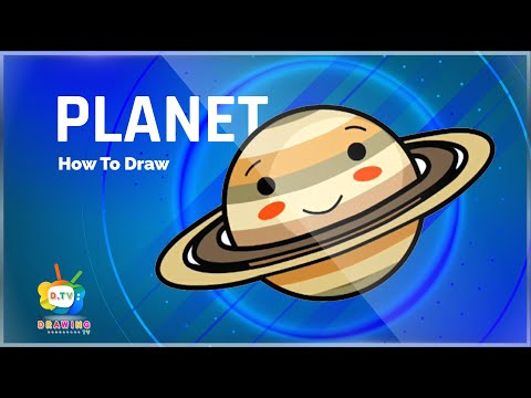 video-linktoworks-How To Draw A Planet | Easy Drawing Step By Step