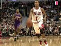 Derrick Rose Storms to the Hoop for the Slam
