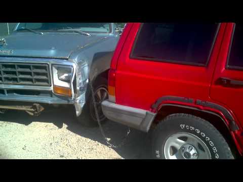 DIY: fix frame on dodge  custom truck with jeep