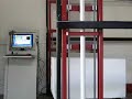 decoupe d un bloc de polystyrene, particule