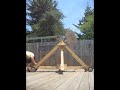 Trebuchet with wheels Trebuchet with wheels