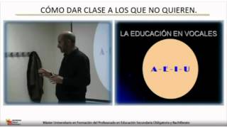 CÓMO DAR CLASE A LOS QUE NO QUIEREN