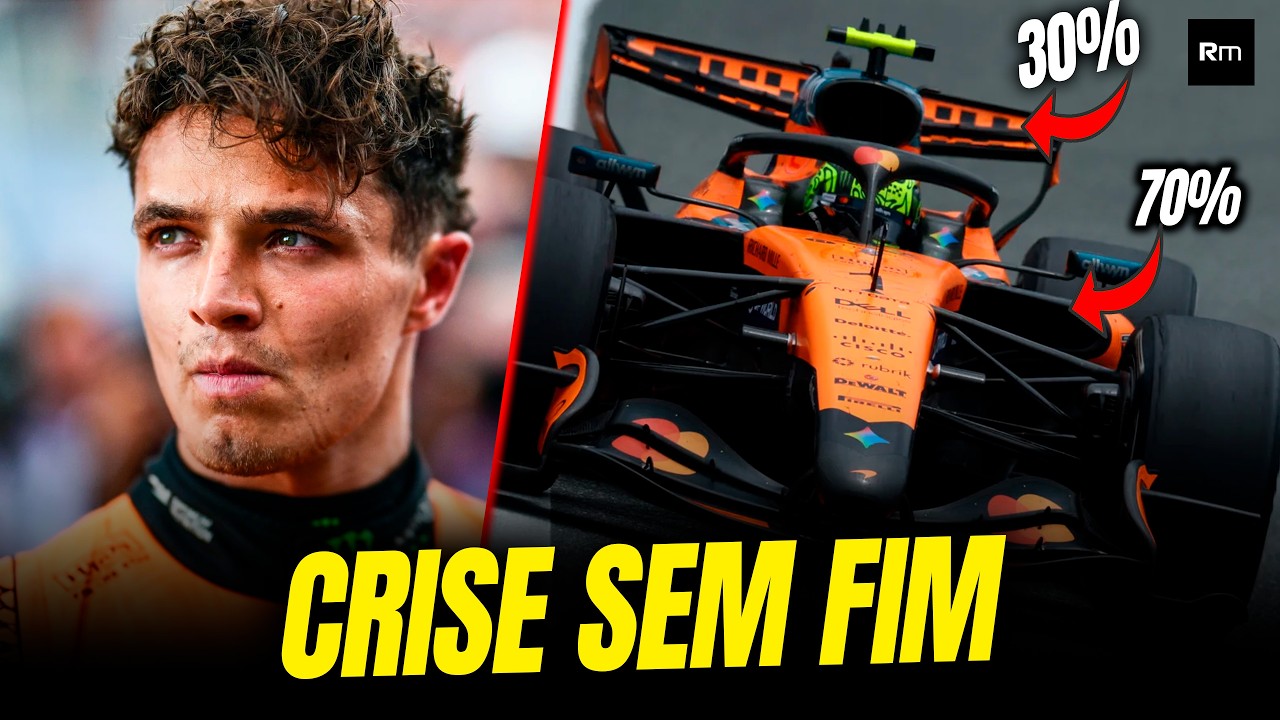 CRISE BRUTAL NA MCLAREN FORÇA RESET NO DESENVOLVIMENTO PARA TIRAR OS 0.4 DE DÉFICIT (MERCEDES)