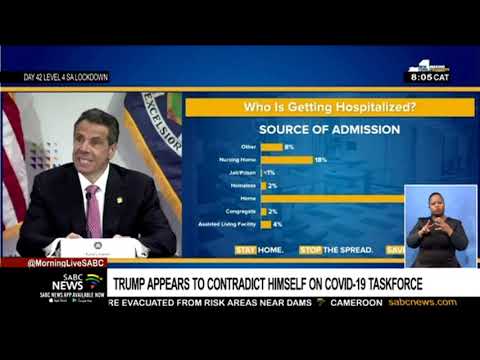 Trump appears to contradict himself on COVID-19 taskforce team