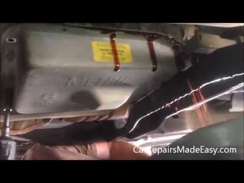 how to change a transmission oil