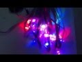 Led Line Kite Rainbow binkling