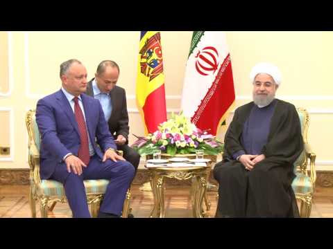 Președintele Moldovei și președintele Iranului au discutat despre colaborarea dintre cele două state