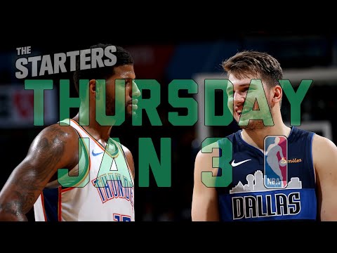 Video: NBA Daily Show: Jan. 3 - The Starters