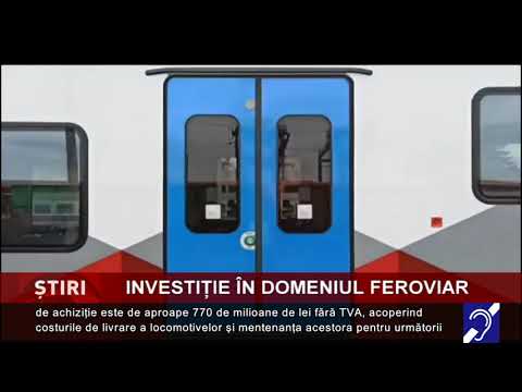 Investiție în domeniul feroviar