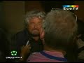 V-Day Beppe Grillo Grillo intervistato fine serata