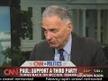 Ralph Nader/ Ron Paul spun by Blitzer