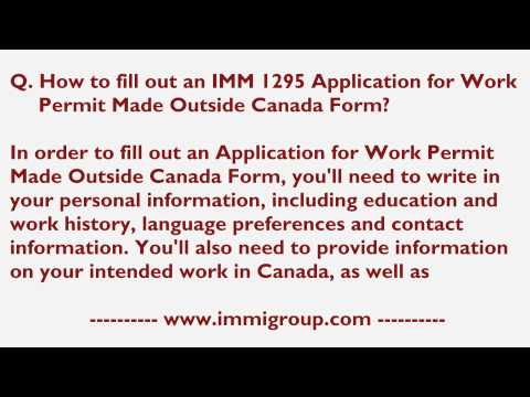 how to apply for work permit