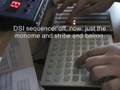 stribe + monome 40h + balron + DSI monosynth