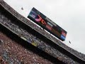 after a 76 yard touchdown run by a.j. wallace, the student section at beaver stadium goes nuts to zombie nation.