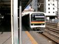 八高線209系　八王子駅発車a