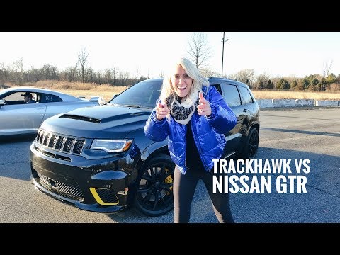 World's Most Powerful SUV Drag Race  | Trackhawk Jeep
