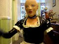 tania removing her mask
