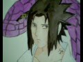 Drawing Sasuke and the Velvet Serpent (for claudioxl95)