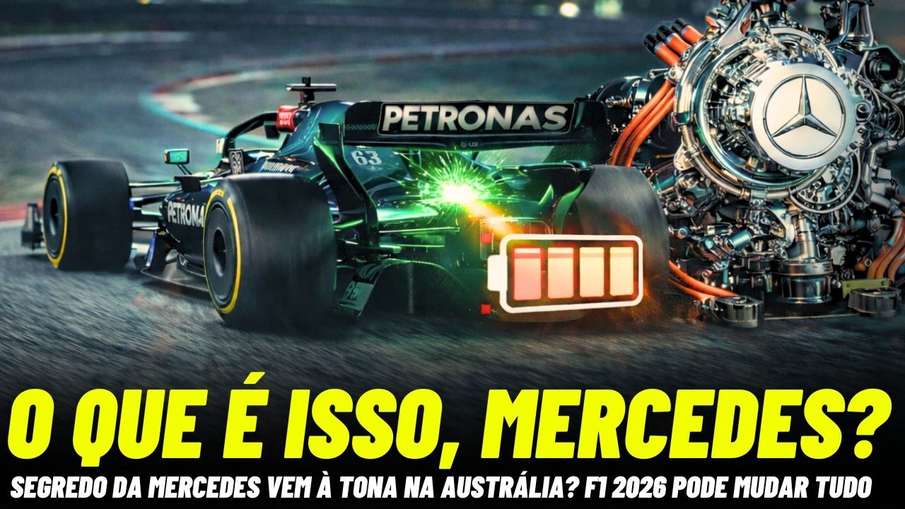 SEGREDO DA MERCEDES PODE EXPLODIR EM MELBOURNE | FORMULA 1 2026