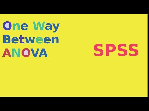 how to perform an f test in spss
