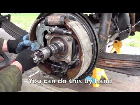 how to adjust gq handbrake