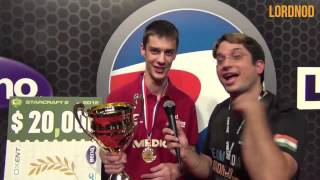 Funny interview with Mana at ESWC final victory
