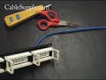 How to punch down a 24port patch panel How to punch down a 24port patch panel