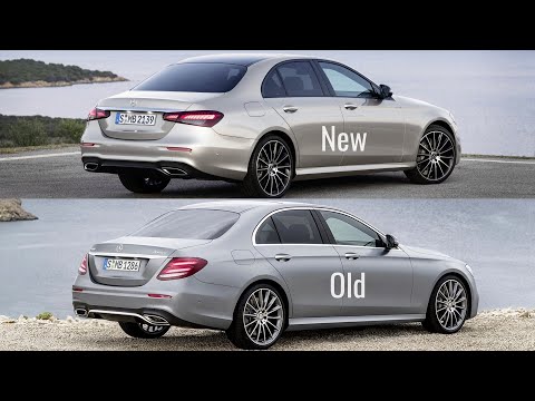 2021 Mercedes E-Class vs Old Mercedes E-Class