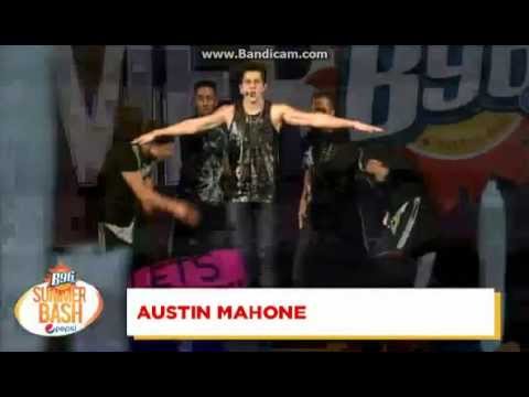 Austin Mahone performing Next To You - Live at B96 Summer Bash