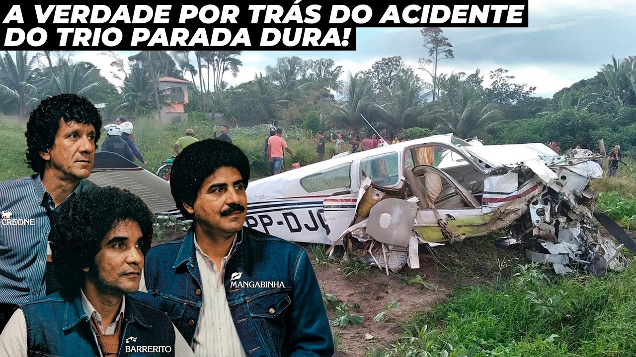 OS SEGREDOS DO ACIDENTE QUE ACABOU COM TRIO PARADA DURA