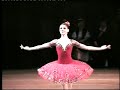 Natalia Osipova (Bolshoi) performs a double serie of fouettes when guesting in Don Quixote at the Mariinsky Theatre (April 20th 2007, San Petersburg)