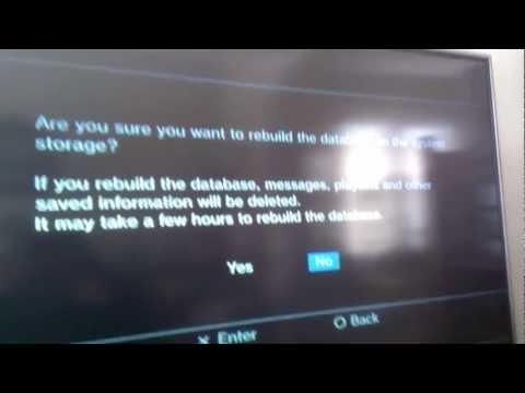how to restore ps3