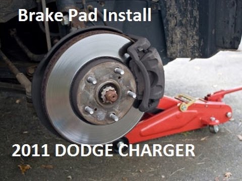 2013 Dodge Charger Front Brake Pad Replace Install