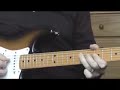 Conseils pour r�aliser les Blues double stops
