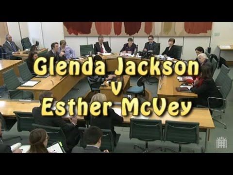 Glenda Jackson v Esther McVey [subtitled]