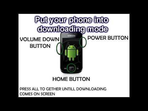 How To Flash Samsung Galaxy Gio Using Odin 4.42